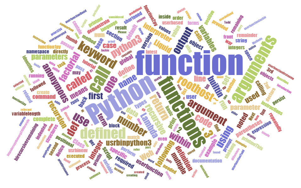 python functions