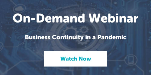 Business Continuity Webinar Banner