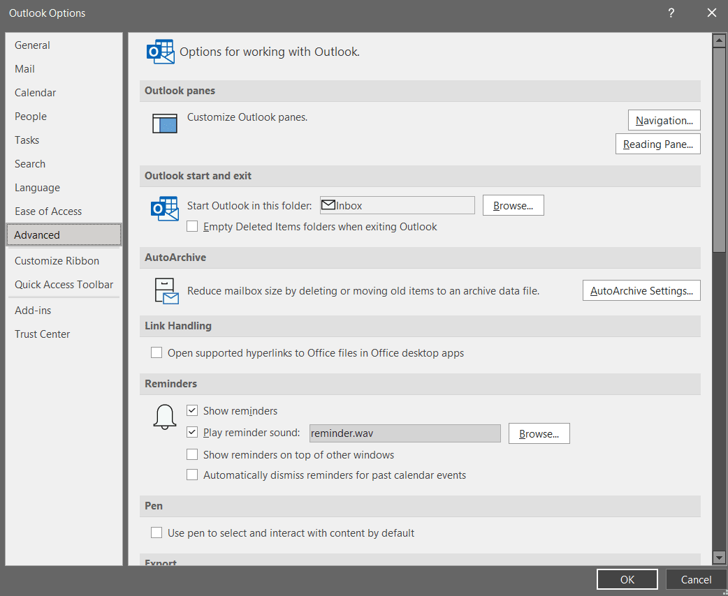 merging ost and pst mail outlook 365