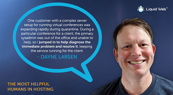 Meet a Helpful Human - Dayne Larsen