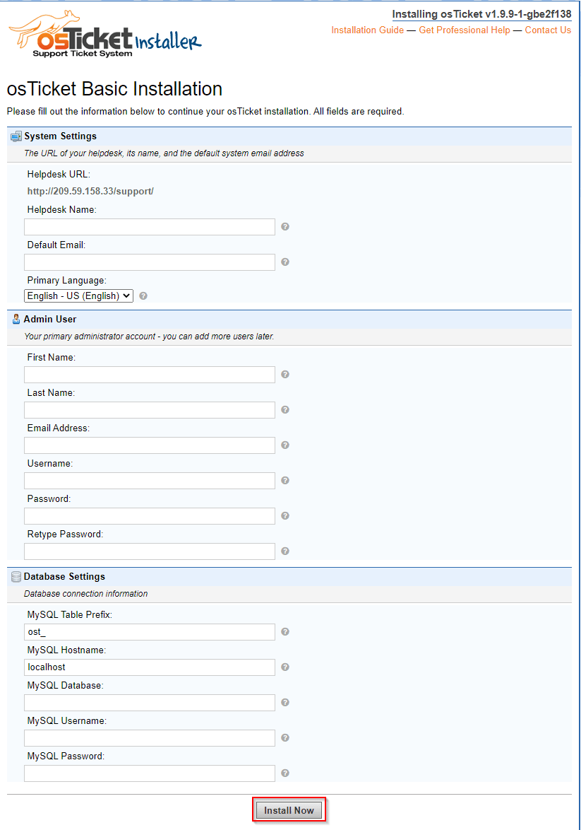 osticket2-basic-installation