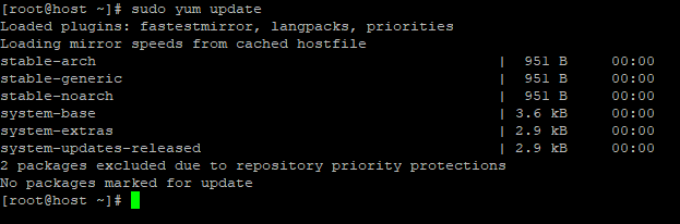 Hosting a Minecraft server on Linux — you will need to install Java. First, ensure that your package repository is updated using this command.