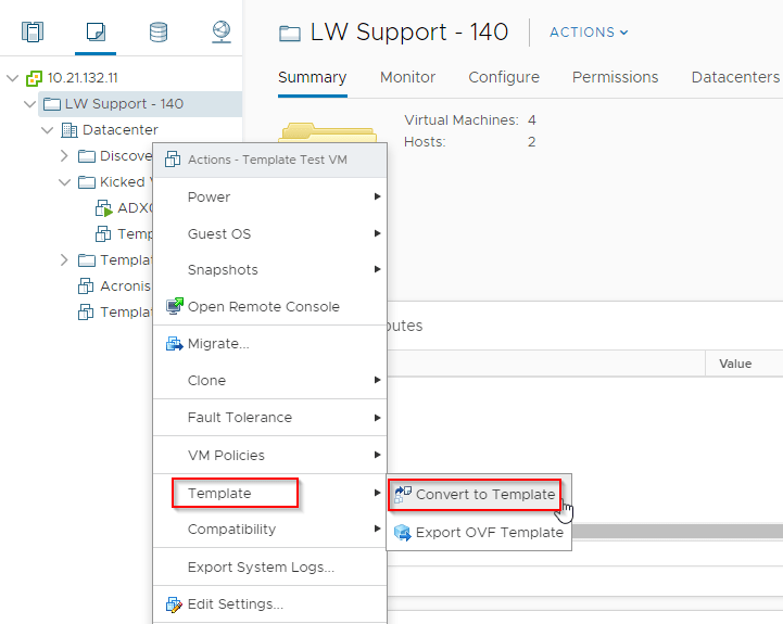 How to Create a VMware Template 2 Methods Liquid Web