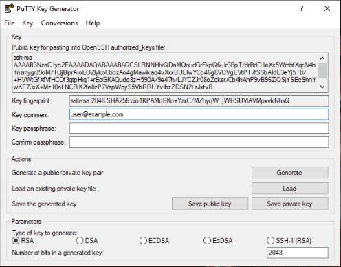 Manage SSH Keys in PuTTY - JumpCloud