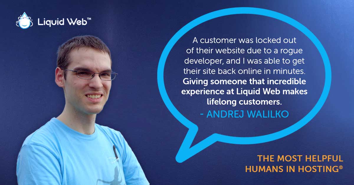 Meet a Helpful Human - Andrej Walilko