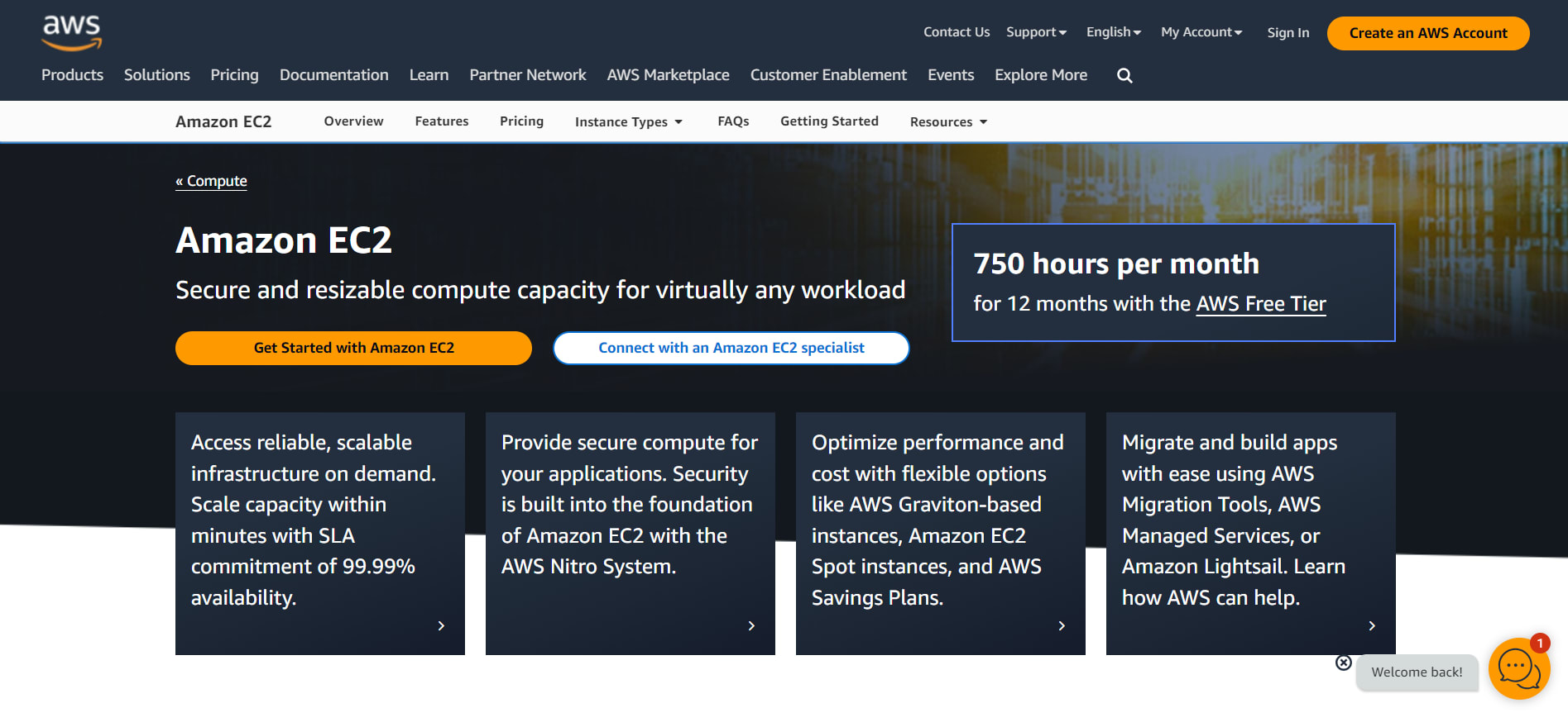 Amazon’s Elastic Compute Cloud also offers bare metal instances.