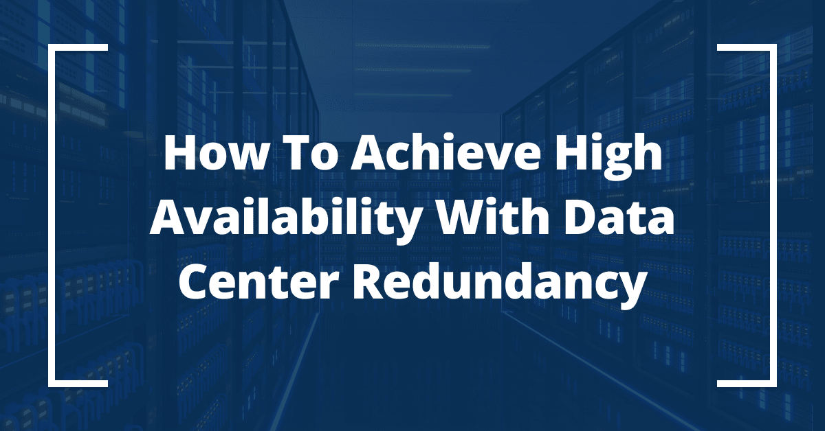 How data center redundancy produces high availability | Liquid Web