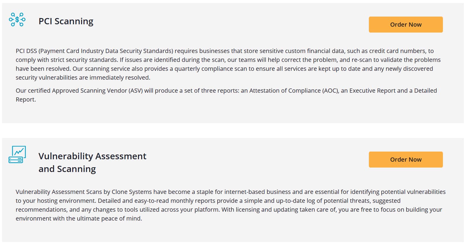 Liquid Web helps with your compliance needs. 