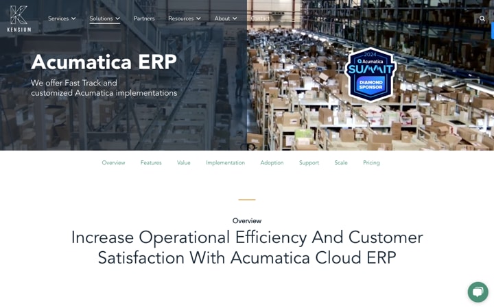 Kensium’s Acumatica ERP Connector is the best Magento ERP integration for incentivizing customer engagement.