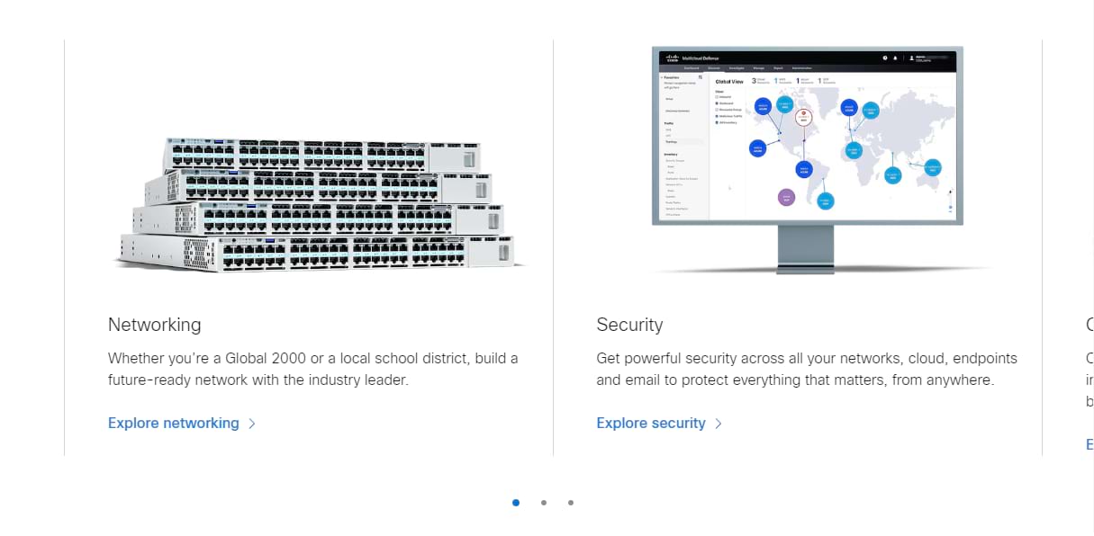 Cisco Cloud provides cloud networking tools.