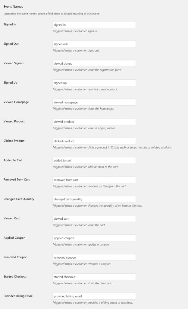 WooCommerce Google Analytics Pro plugin settings