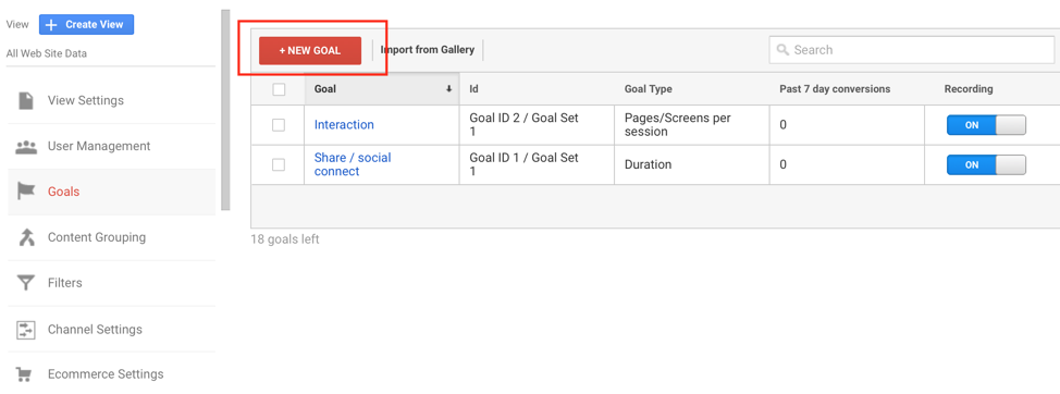 How to Set up a Confirmation Page Goal