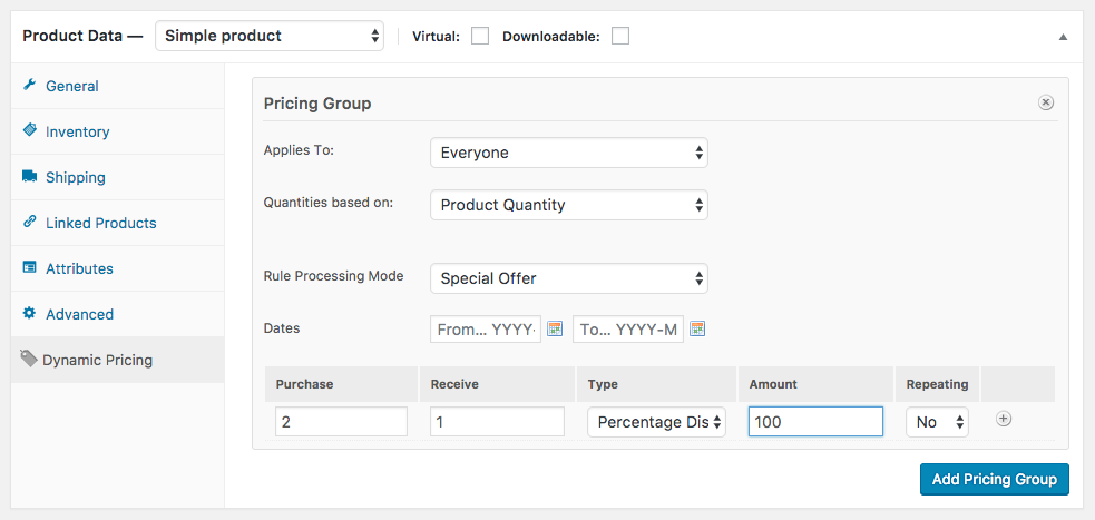 Liquid Web - dynamic pricing