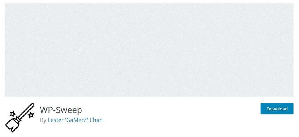 wp sweep to help clean up your wordpress database