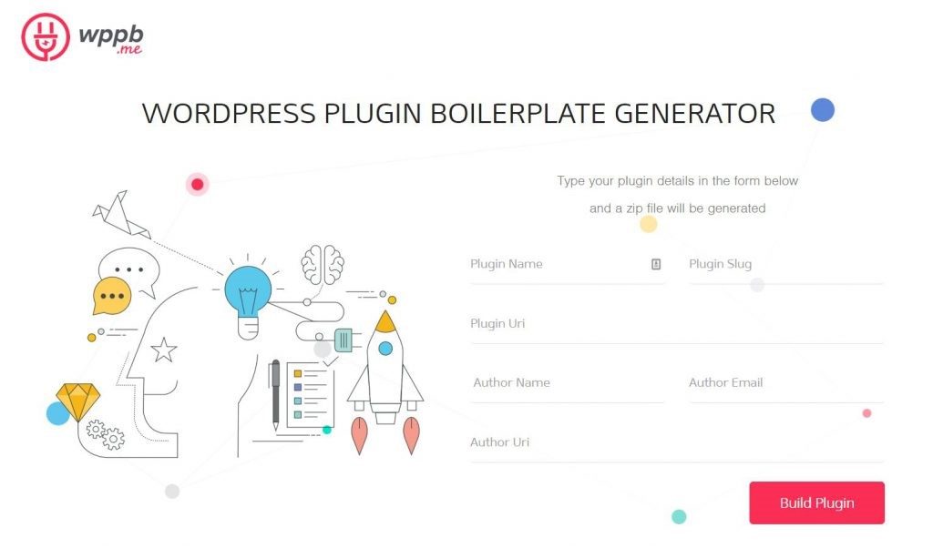 wppb boilerplate generator