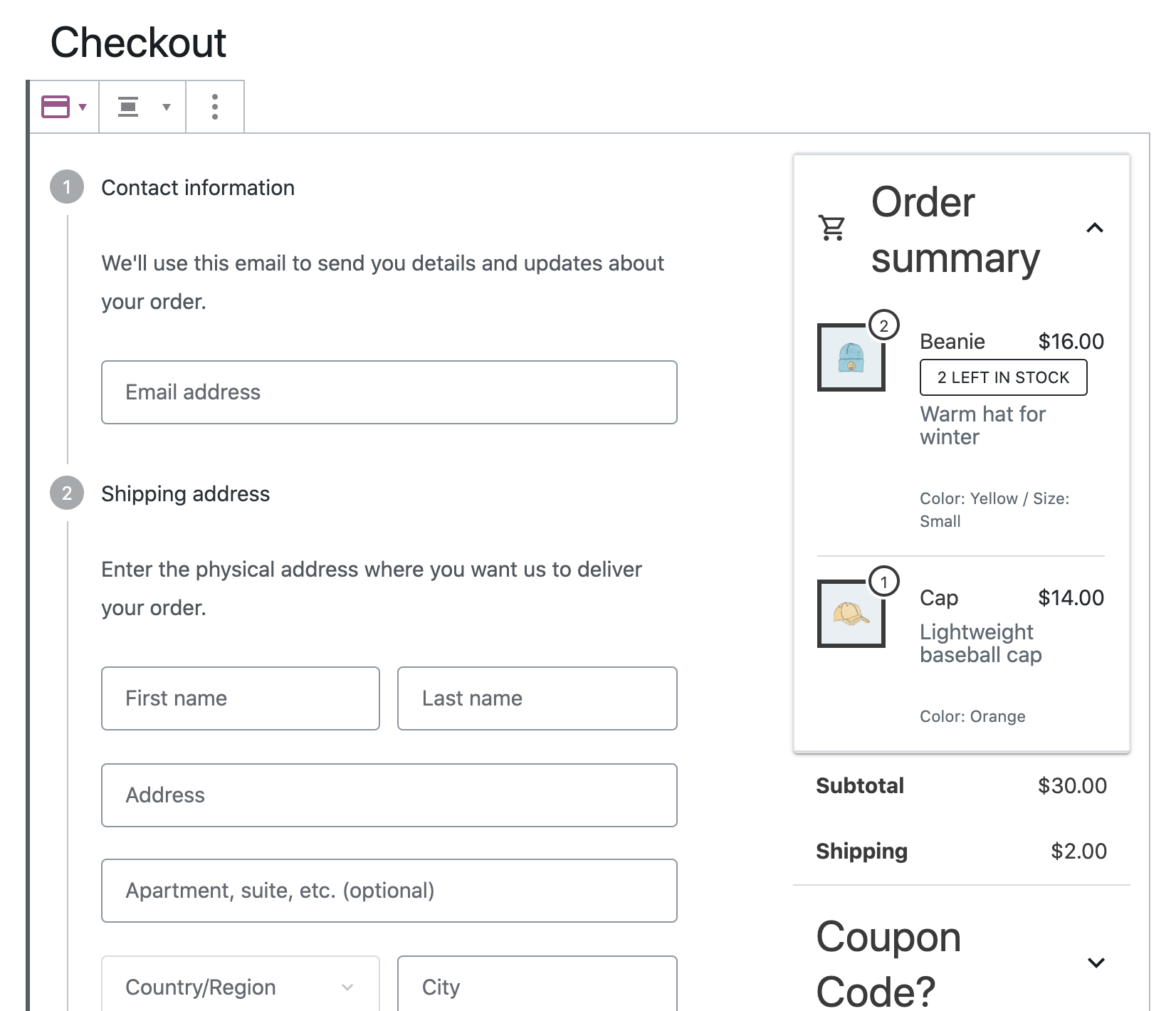 How to Use the WooCommerce Checkout Block