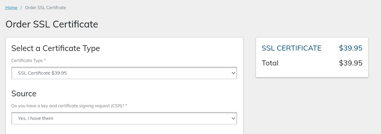 How to purchase SSL certificates from your Client Portal | Nexcess