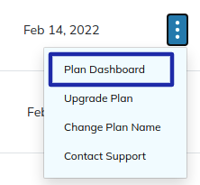 Plan Dashboard