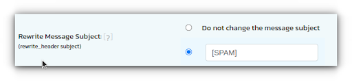 Rewrite Message Subject