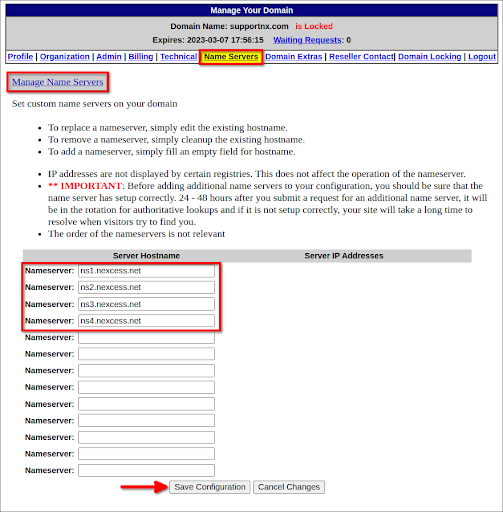 Name Servers (Also Known as Nameservers & Namserver Records)