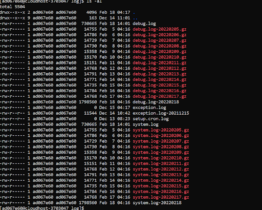 you can check the log for the coding base as well as the exception base and application base for possible errors. You can check the exception log and debug log as well