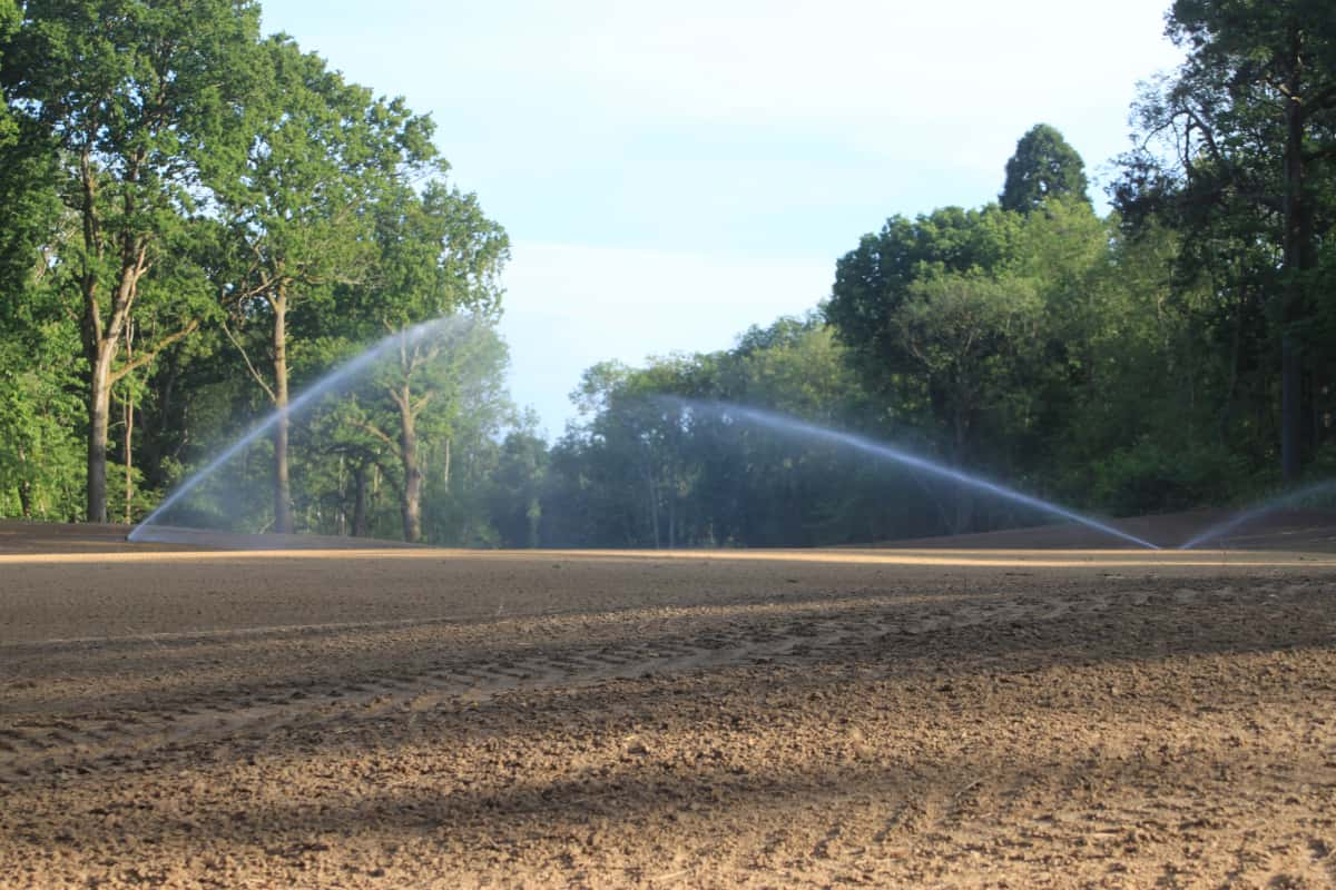 Contour Golf Irrigation Installation