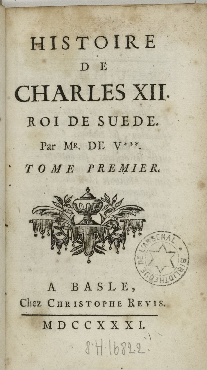 Histoire de Charles XII