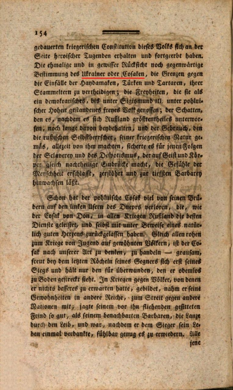 Reise durch Oberschlesien zur Rußisch-Kayserlichen Armee nach der Ukraine und zum Feldmarschall Rümanzow Sadunaiskoy