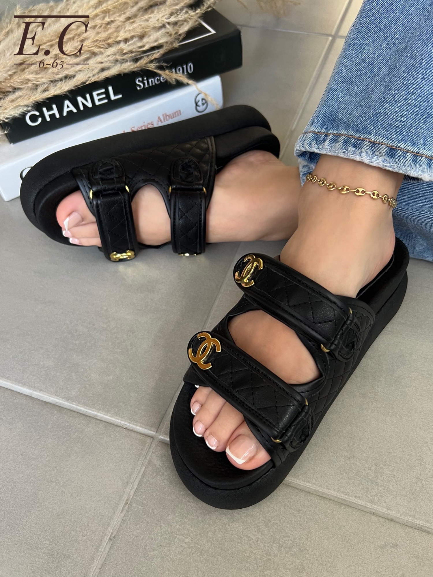 Sandalia Chanel 