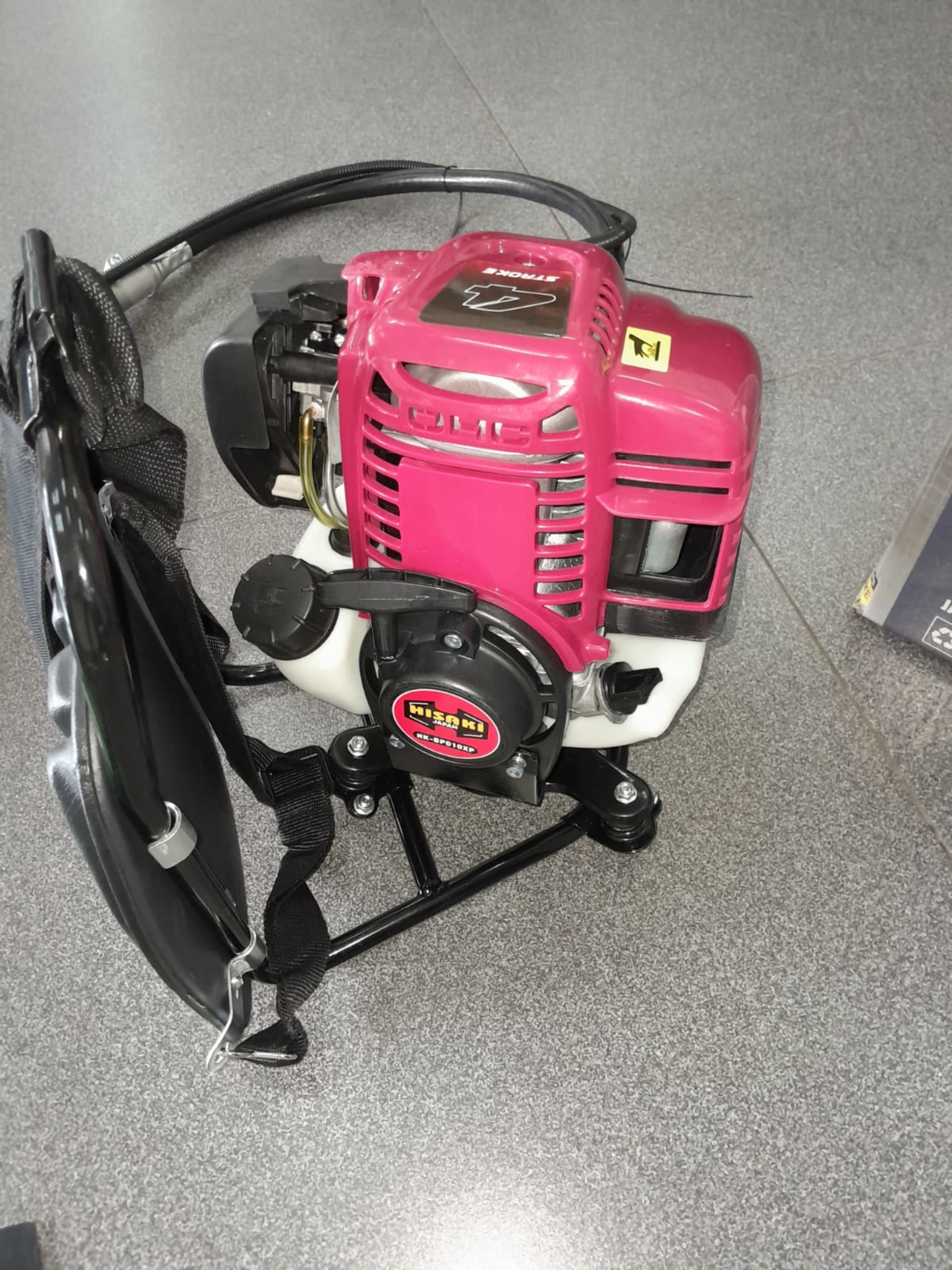 Hisaki Japan 4 Stroke Backpack Brush Cutter 10 in 1 with 10 Blades