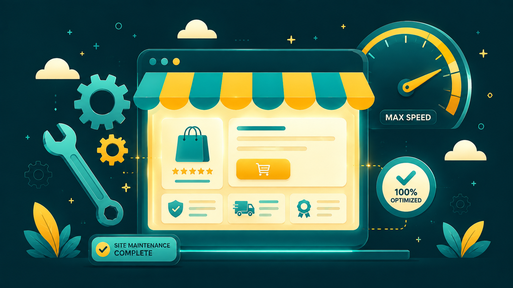 Website Maintenance 101: Keeping Your Digital Storefront Fast and Secure