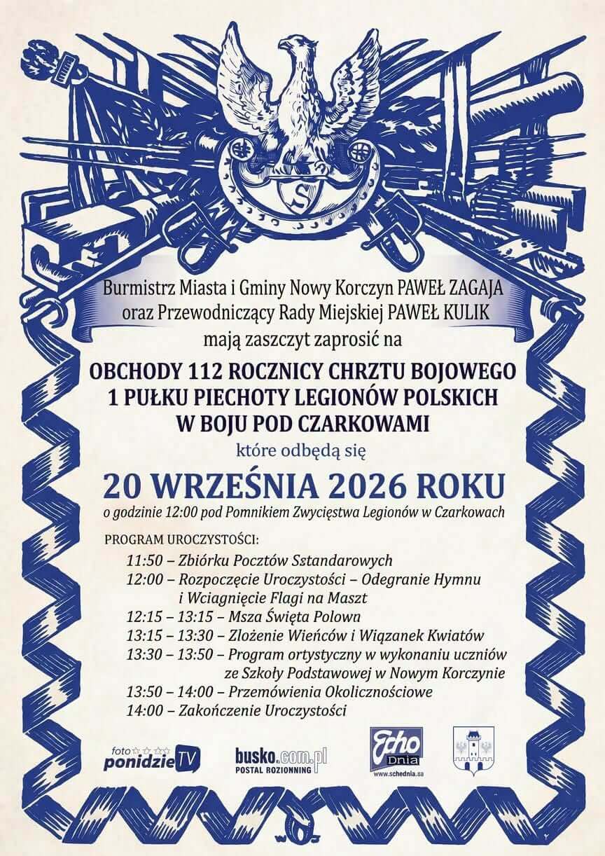 Obchody 112. rocznicy chrztu bojowego 1. Pułku Piechoty Legionów Polskich
