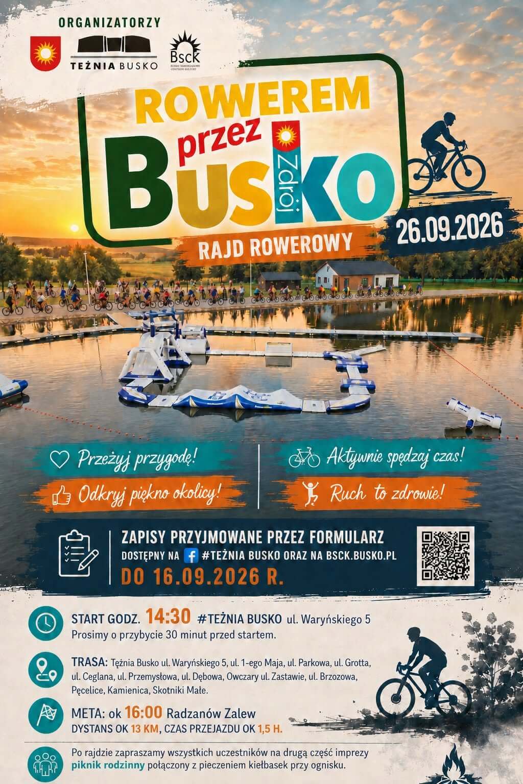 Rowerem przez Busko Rowerem przez Busko
