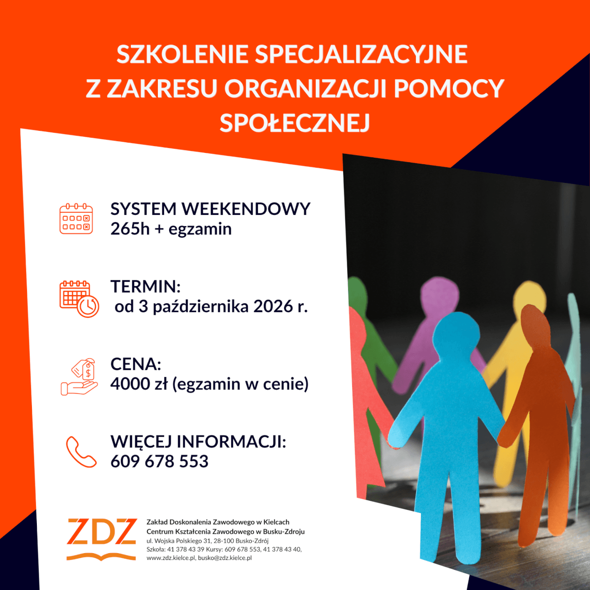 Nowa edycja szkolenia z pomocy społecznej w Busku-Zdroju
