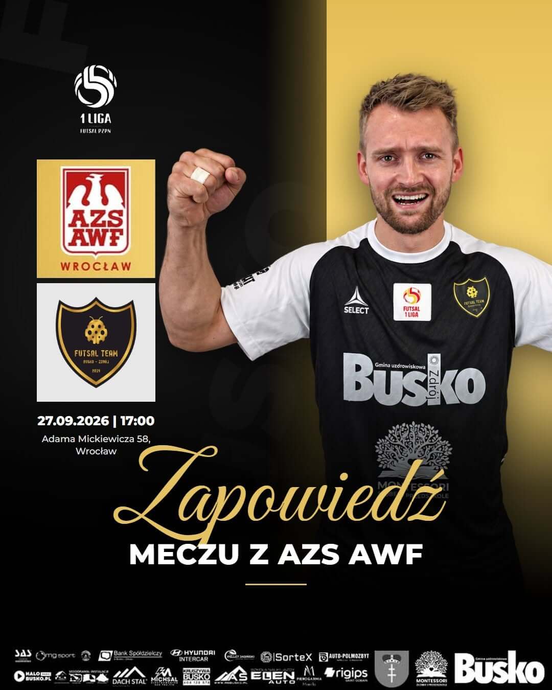 AZS AWF Profi Sport Wrocław – Futsal Team Busko-Zdrój