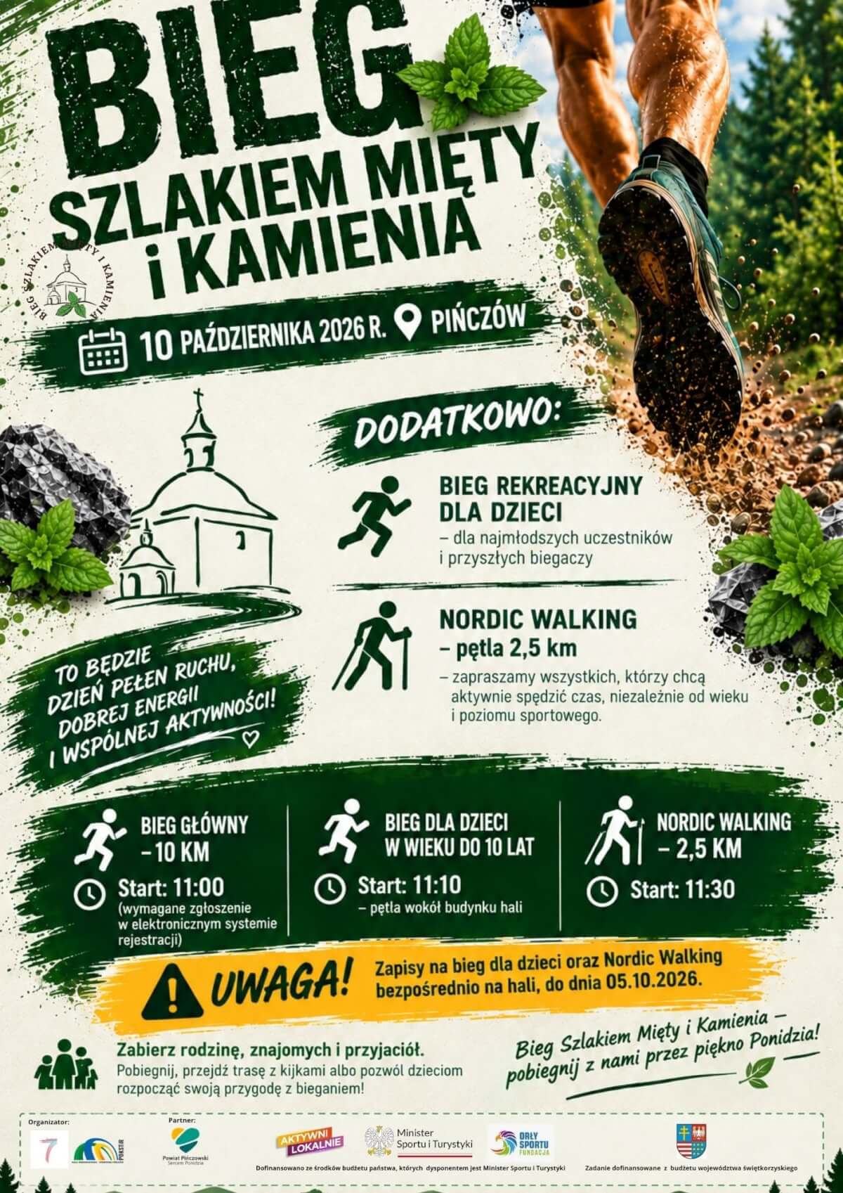 Bieg Szlakiem Mięty i Kamienia Bieg Szlakiem Mięty i Kamienia