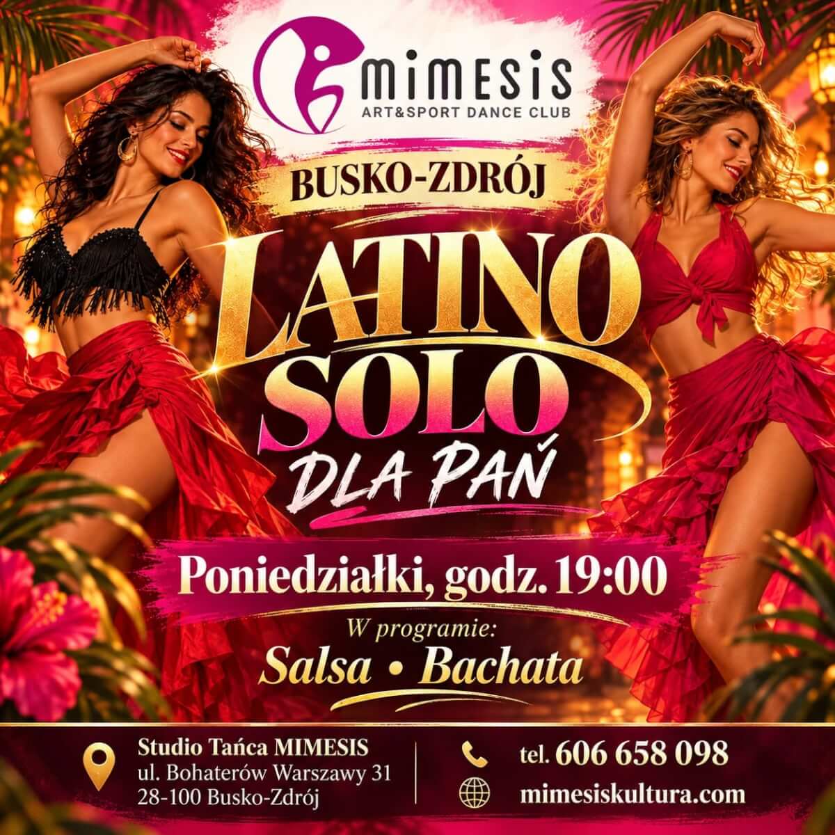 Latino Solo dla Pań rusza w MIMESIS w Busku-Zdroju