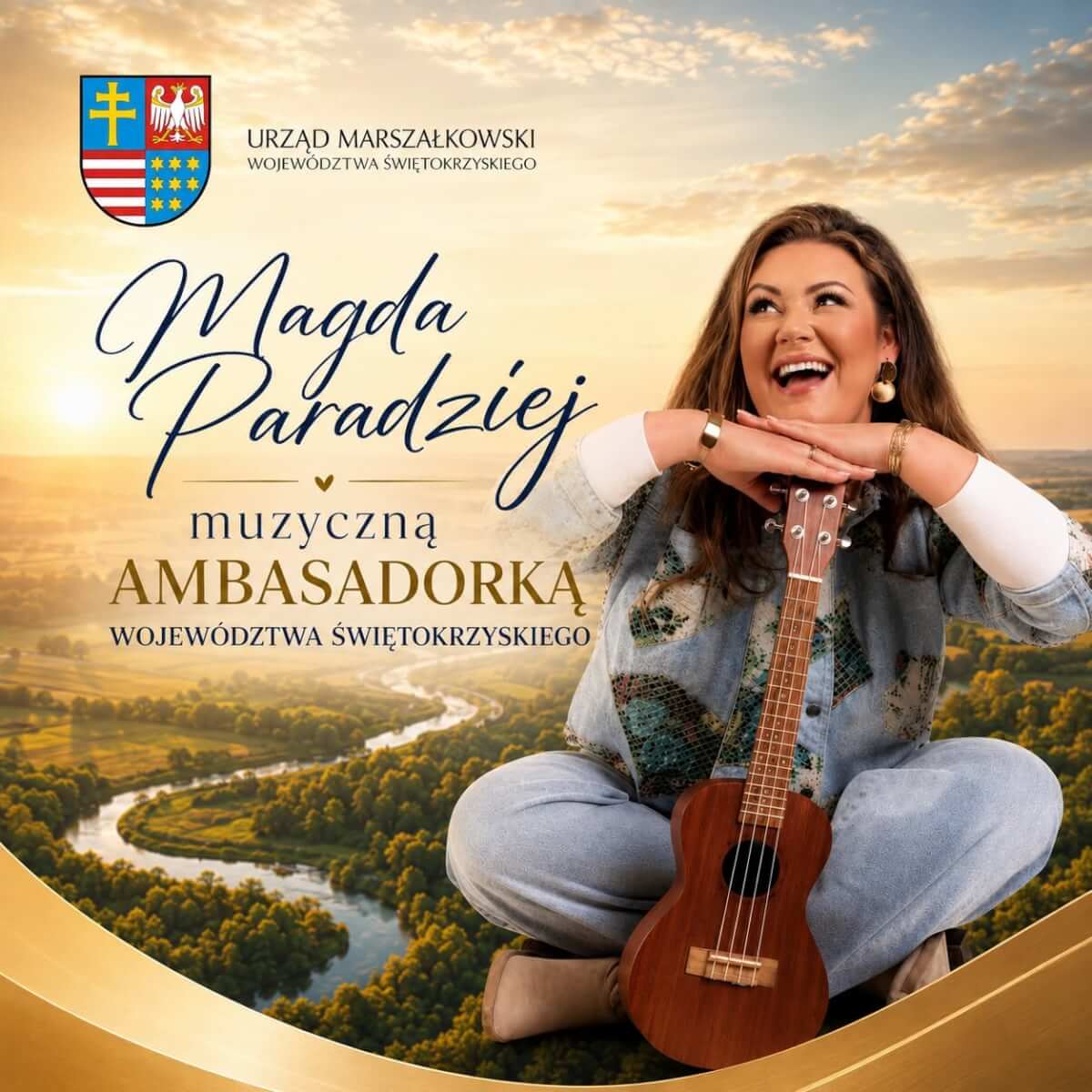 Magda Paradziej muzyczną Ambasadorką Województwa Świętokrzyskiego Magda Paradziej muzyczną Ambasadorką Województwa Świętokrzyskiego