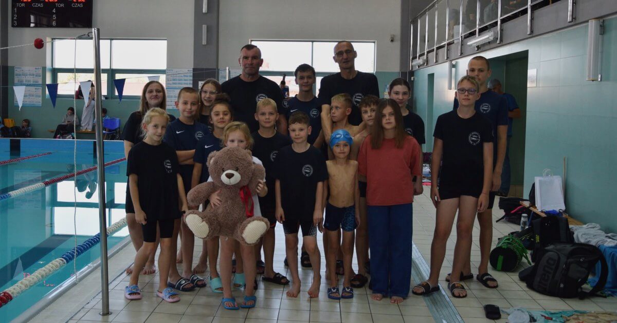 Medalowy start młodych pływaków MUKS Unia Busko-Zdrój