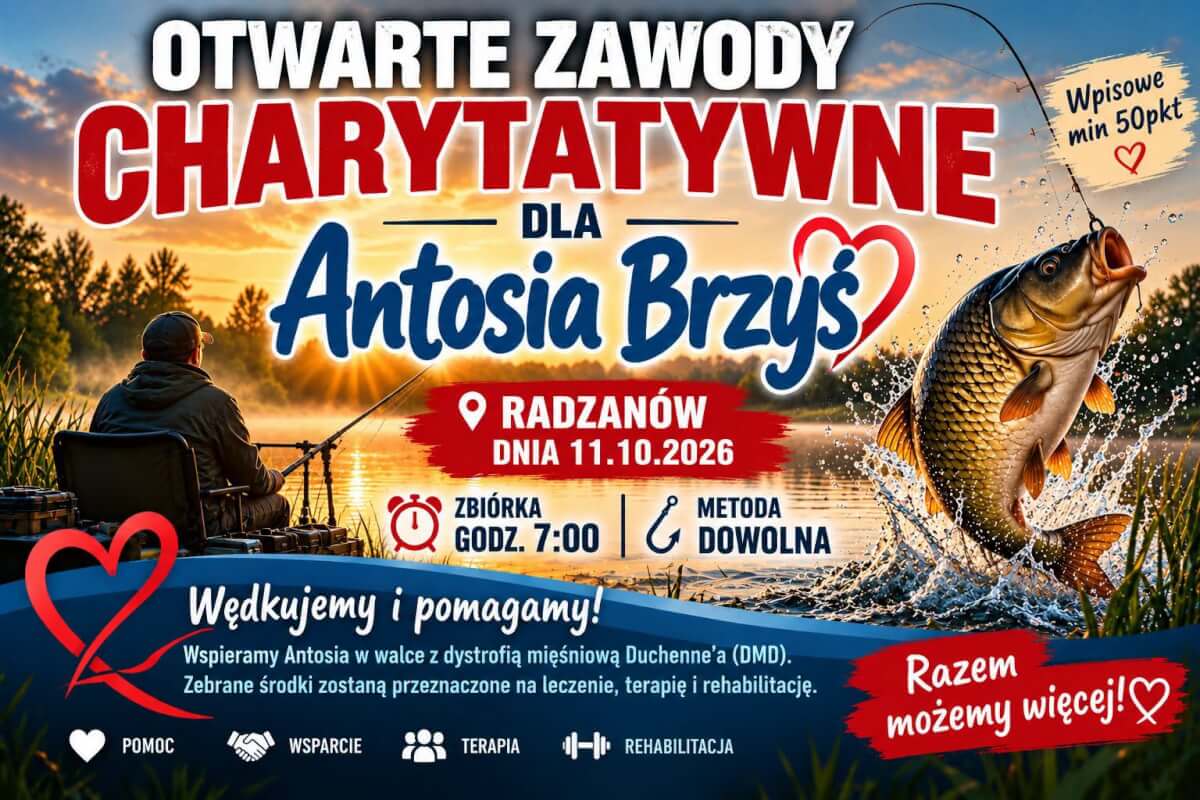 Otwarte Zawody Charytatywne dla Antosia Brzysia