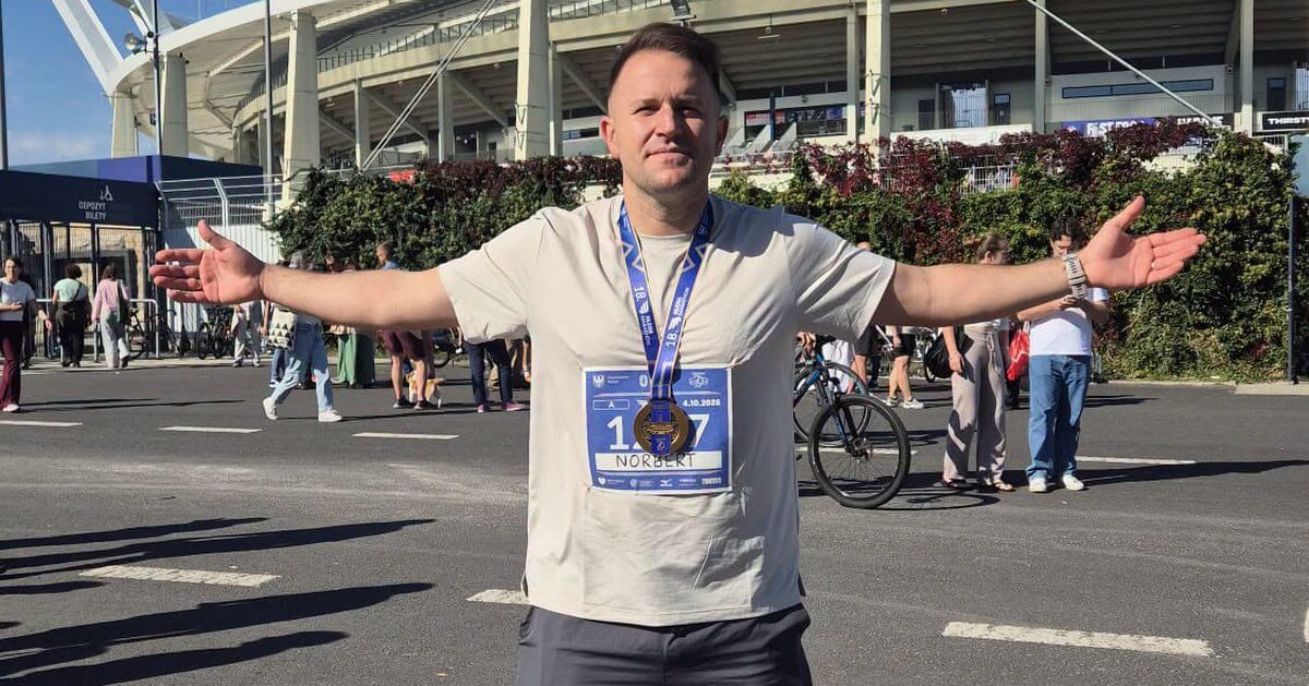 silesia marathon Buski policjant ukończył Silesia Marathon. Ponad 42 kilometry w niespełna 4 godziny