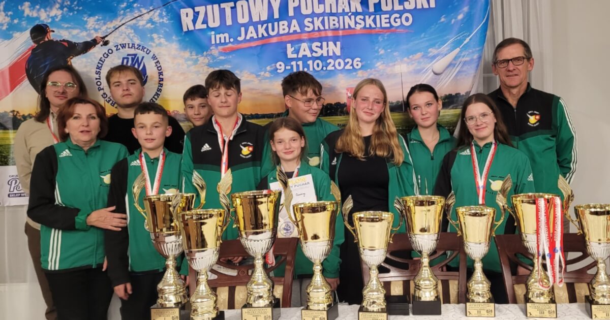Wędkarze z Buska-Zdroju z medalami Drużynowych Mistrzostw Polski i Pucharu Polski