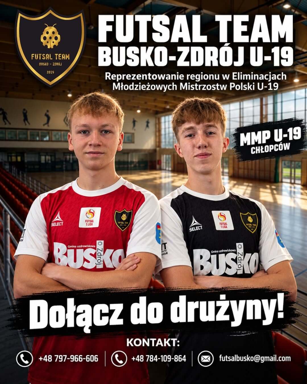 Futsal Team Busko-Zdrój szuka młodych zawodników do U-19