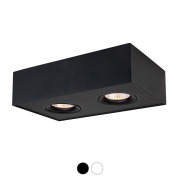 DL04 utenpåliggende downlight dobbel