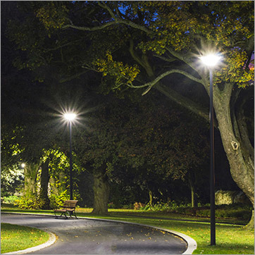 Belysning utendørs led