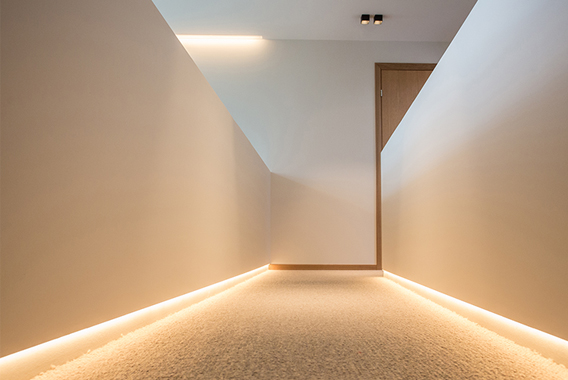 hallway led strip lighting