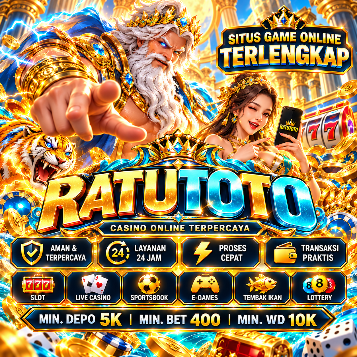 RATUTOTO | Situs Resmi Pilihan Bandar Toto Togel Online Terpercaya Hari Ini