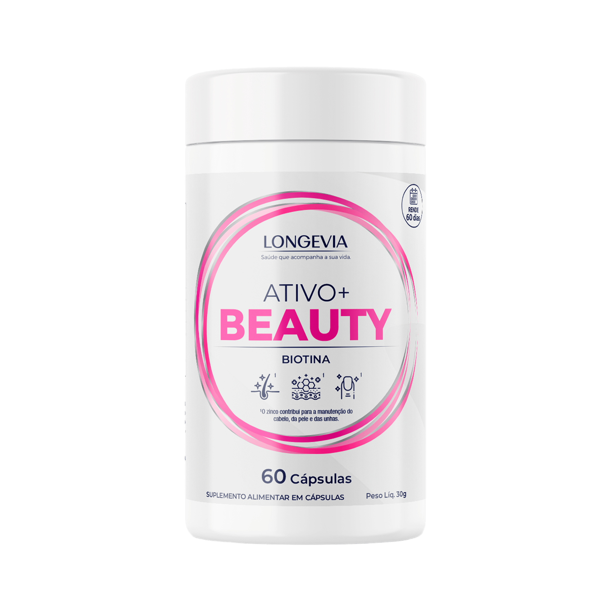 Beauty Ativo+ 60 c&aacute;psulas