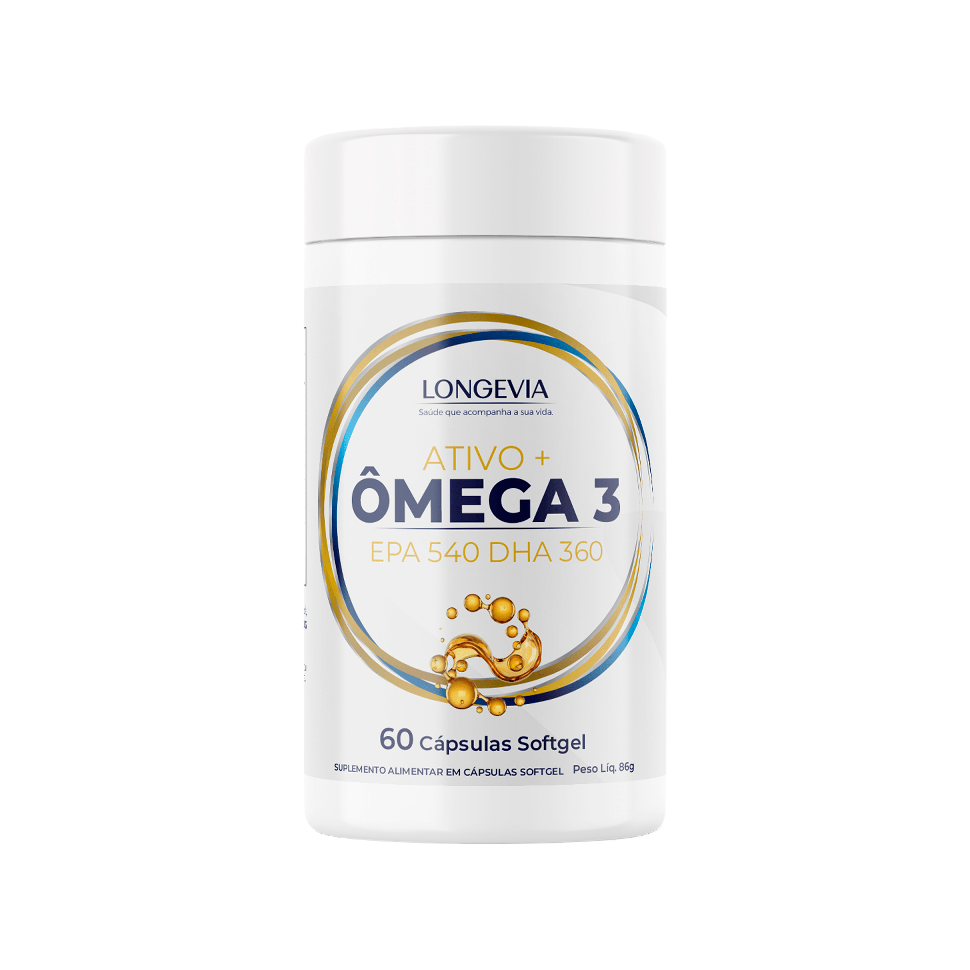 Ômega 3 Ativo+ 60 Cápsulas