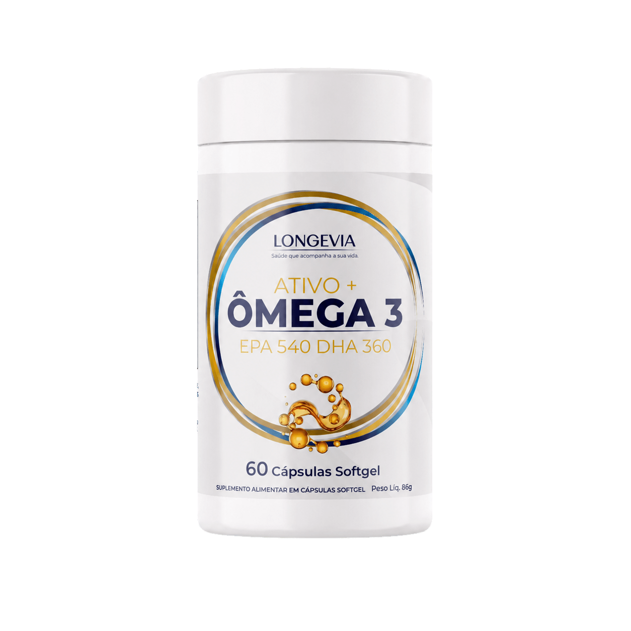 Ômega 3 Ativo+ 60 cápsulas